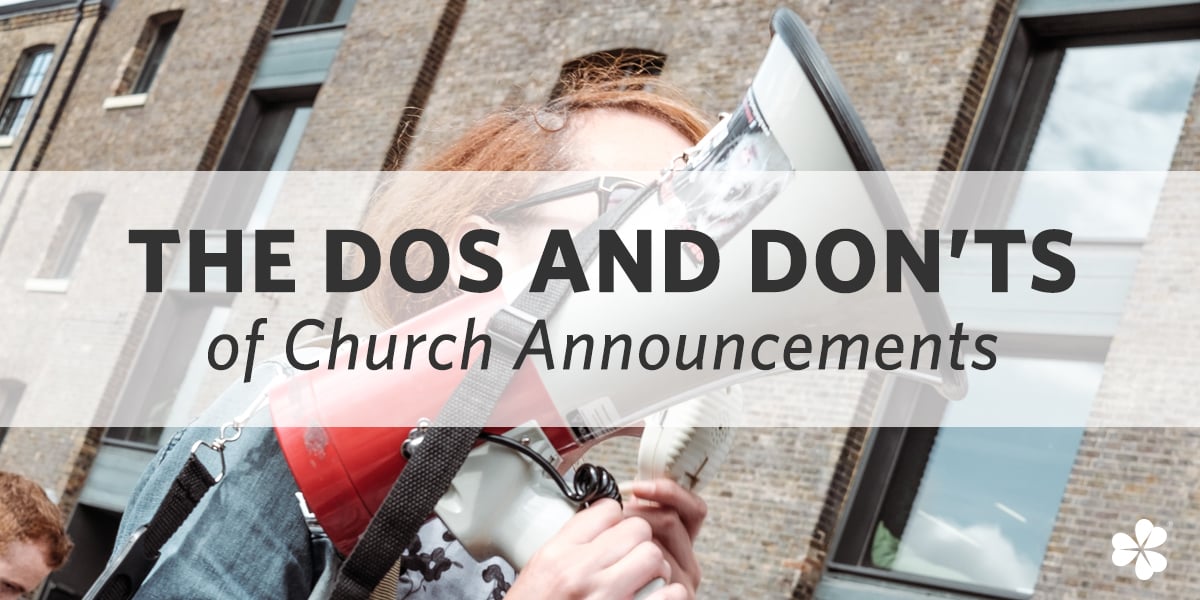 Clover-Blog-Feature-Image-The-Dos-and-Don’ts-of-Church-Announcements
