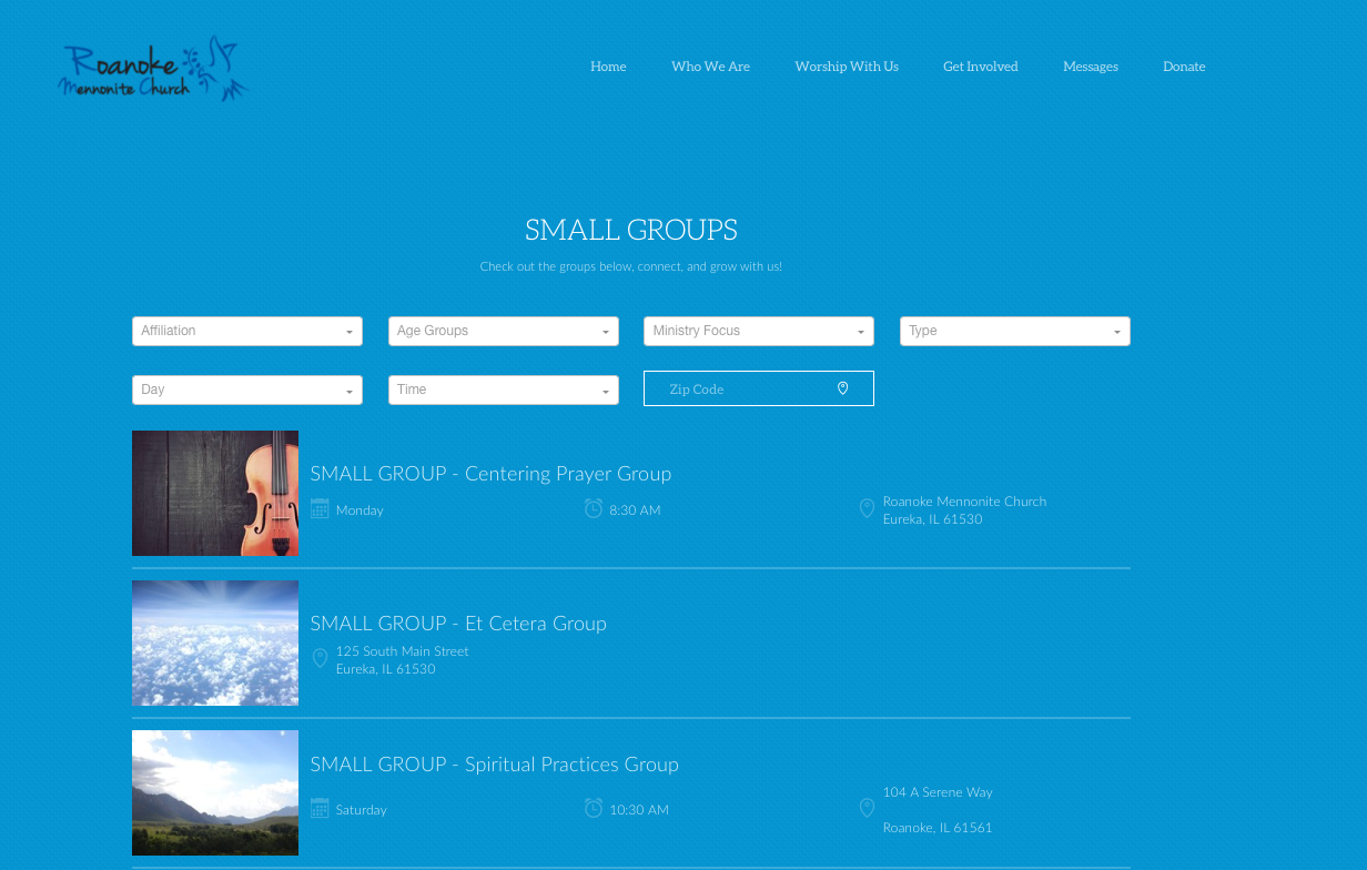 RoanokeMennoniteCloverSmallGroups