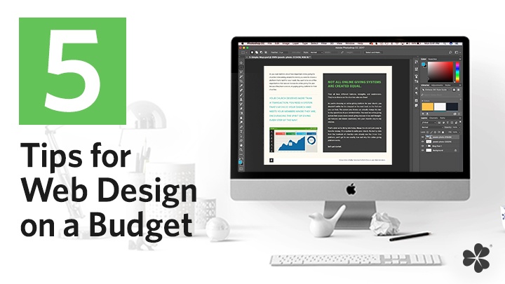 Five Tips for Web Design on a Budget