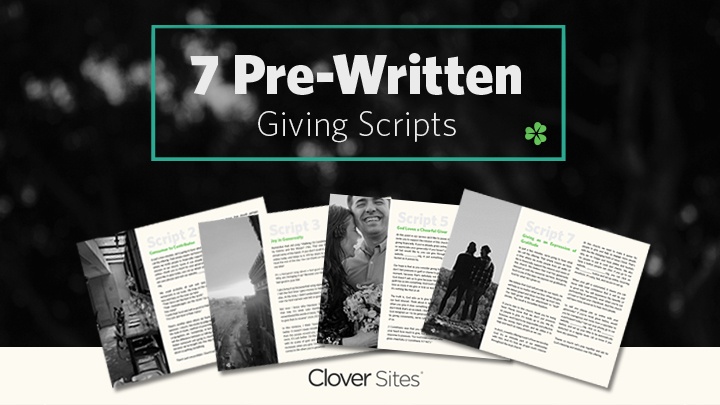 [Free eBook] Seven Pre-Written Giving Scripts