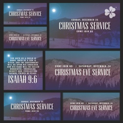 Free Christmas Service Graphics