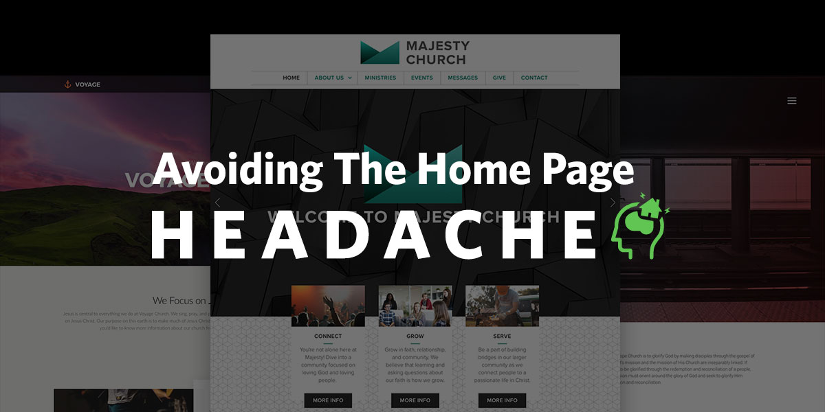 Avoiding the Home Page Headache
